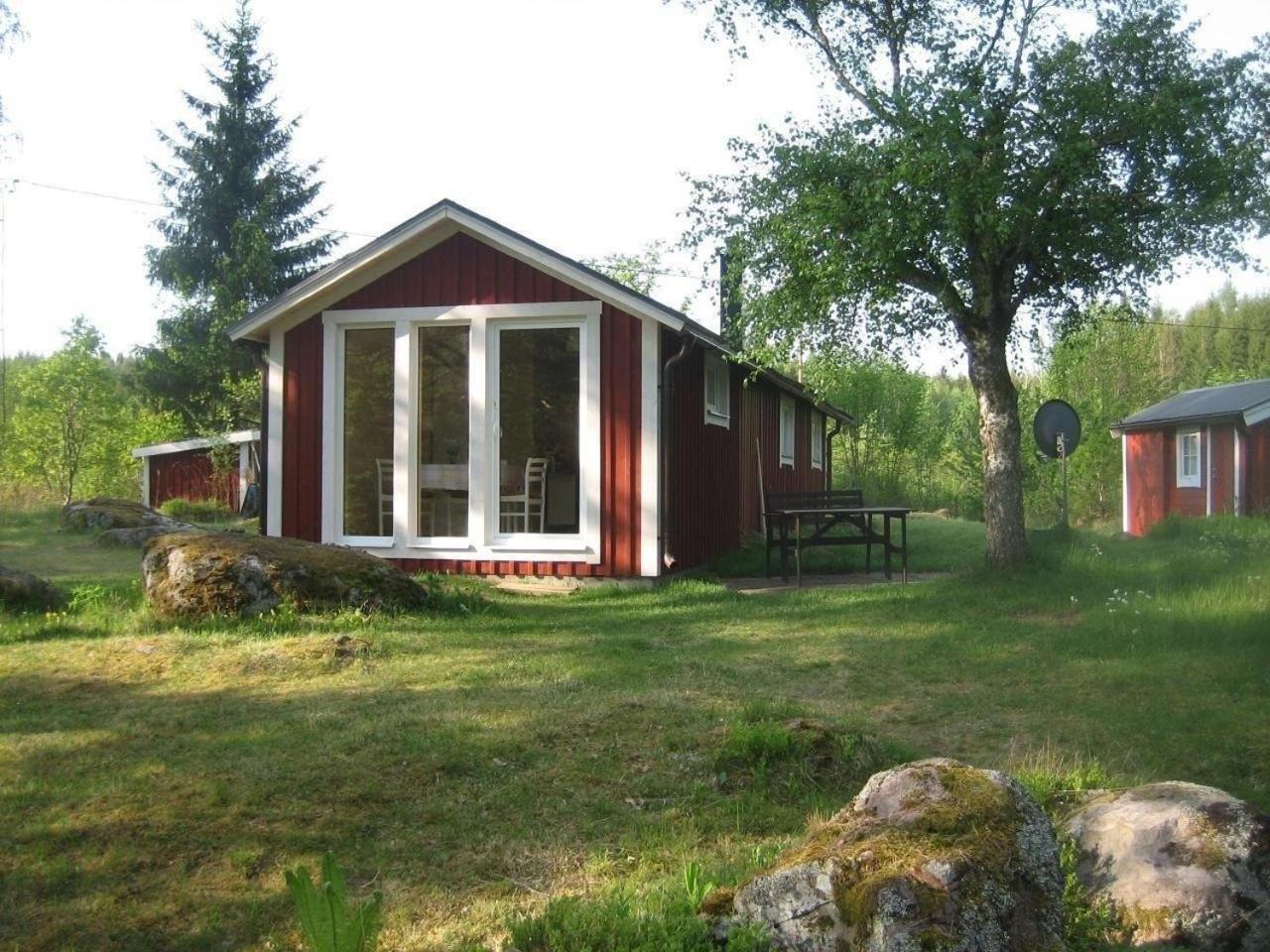 Ferienhaus In Malilla Boote Sauna See Ngoại thất bức ảnh